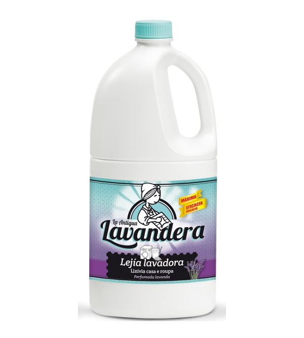 Lejía La Lavandera 2L lavadora