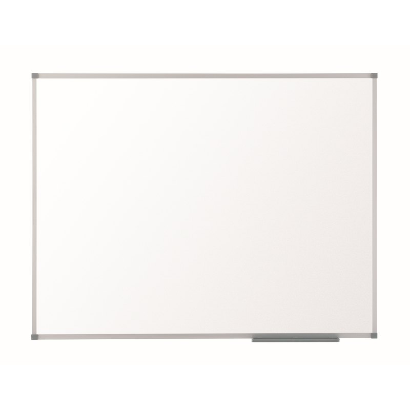 Pizarra Blanca Magnética Acero Lacado Marco de Aluminio Nobo Basic (120x240cm)