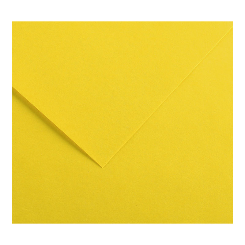 Cartulina Amarillo Canario A4 185g (Pack de 50 und)